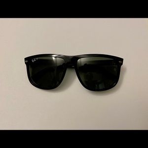 Black ‘Boyfriend’ Polarised Rayban Sunglasses